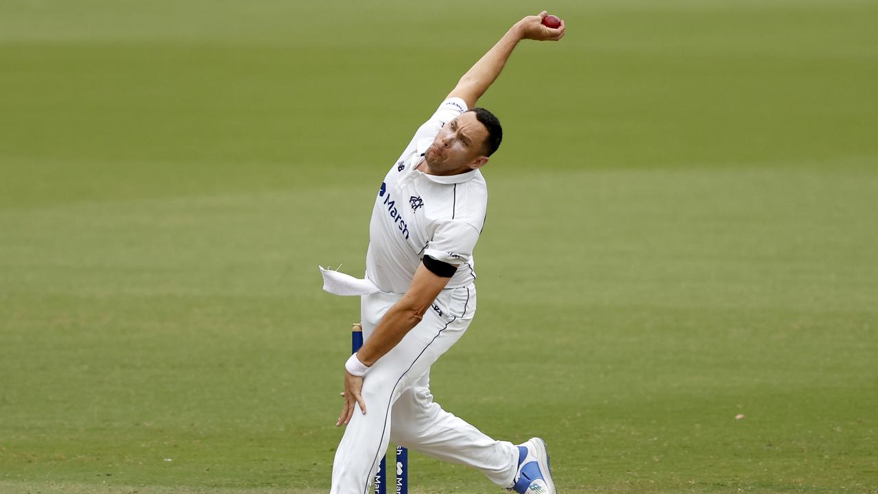 Scott Boland says a six-month injury lay-off was a ‘blessing in disguise’ ahead of his return for Victoria against NSW on Sunday. Picture: Darrian Traynor / Getty Images