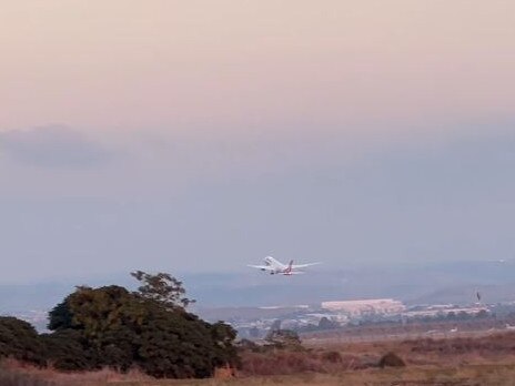 A Qantas mercy flight has left Tel Aviv bound for London. Picture: Supplied