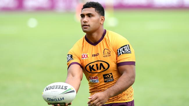 Brisbane’s Tevita Pangai faces two weeks out of the game and a substantial fine.