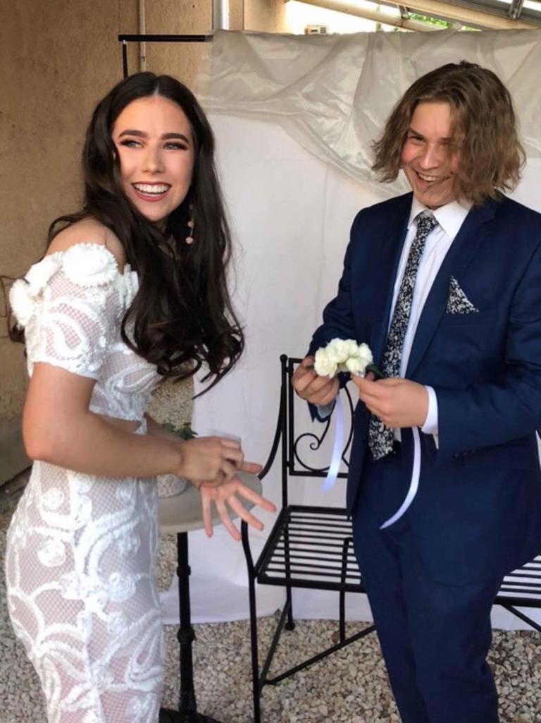 The court heard the young couple were pronounced dead by paramedics at 12.40am on August 23. Picture: Supplied