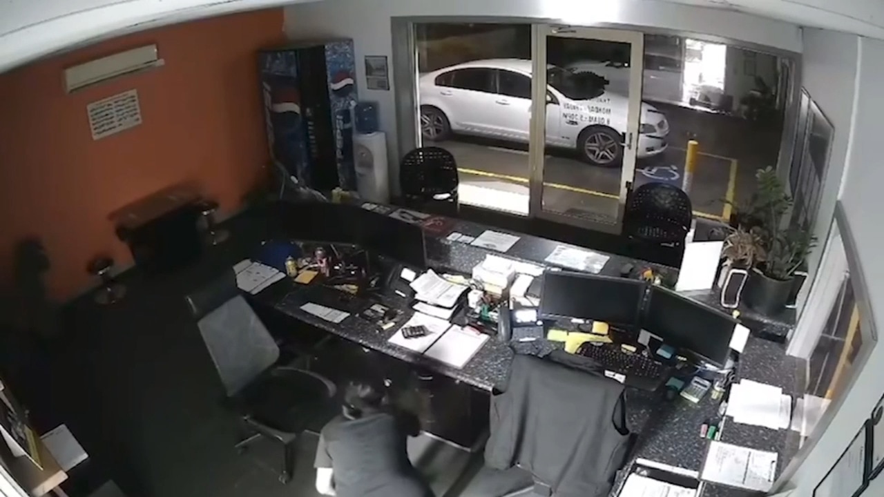 Alleged thief targets mechanic