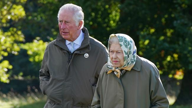 Prince Charles and the Queen won’t be hanging out with the Sussexes at Balmoral. Picture: Andrew Milligan-WPA Pool/Getty Images