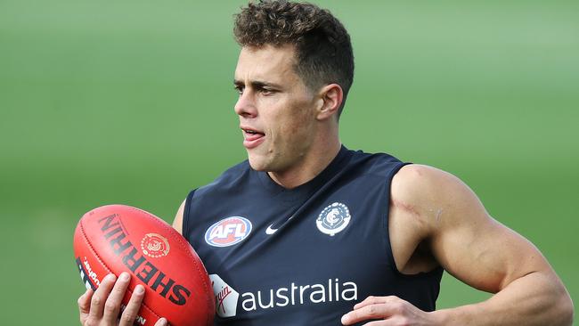 Will opposition teams follow Carlton’s lead and send a tagger to Lachie Neale? Picture: Michael Dodge/Getty Images.