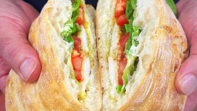 Sandwich heaven awaits in Mildura. Image @theitalianmildura