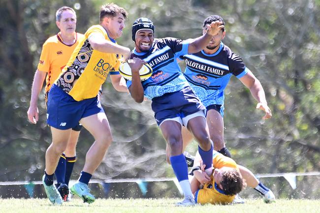 Fiji rugby 7's in Brisbane. Saturday October 6, 2024. Picture, John Gass