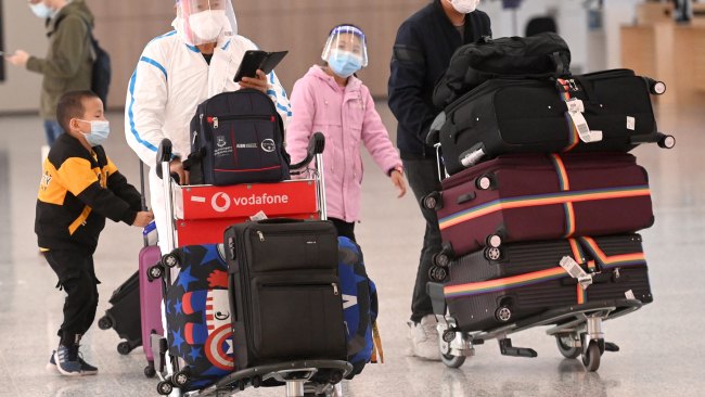 The World Health Organisation (WHO) has advised against blanket travel bans amid the Omicron variant. Picture: NCA NewsWire / Jeremy Piper