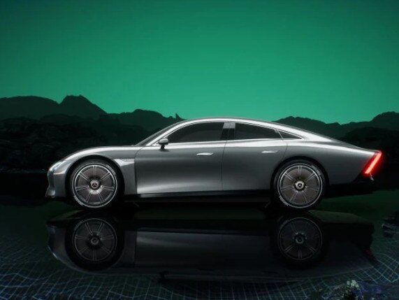 Mercedes shows off new long range EV to take on Tesla