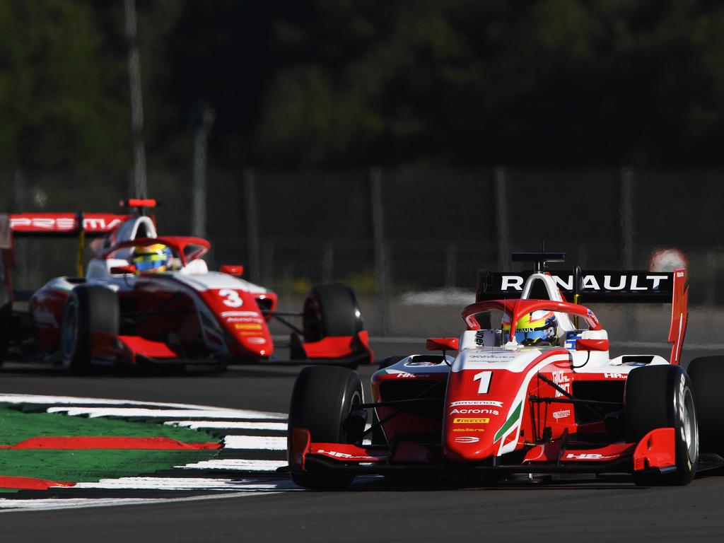 Piastri (R) and Sargeant during their days in Formula 3. Picture: Rudy Carezzevoli/Getty Images