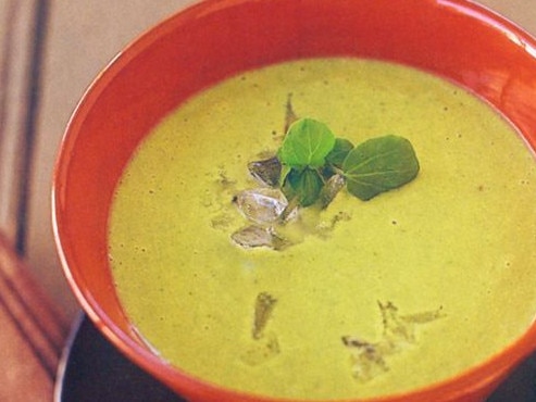 Watercress soup.