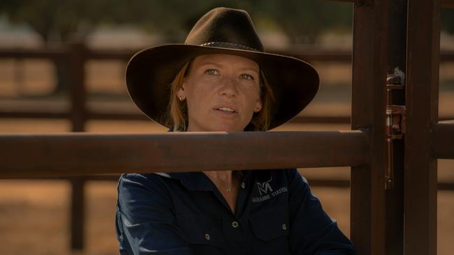 Still from Netflix show Territory, starring Anna Torv, much of which was made and produced in South Australia. Picture: Supplied