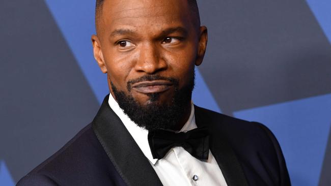 US actor Jamie Foxx arrives to attend the 11th Annual Governors Awards gala hosted by the Academy of Motion Picture Arts and Sciences at the Dolby Theater in Hollywood on October 27, 2019. (Photo by Chris Delmas / AFP)