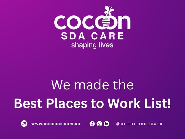 A post by Cocoon SDA Care. Picture: Supplied