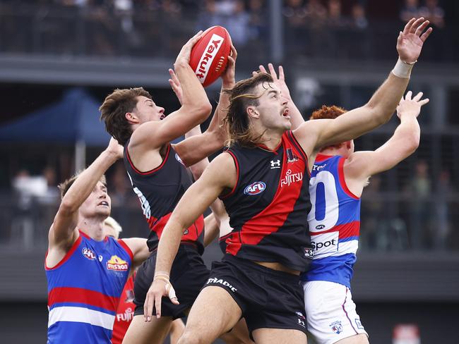 Archie Perkins looked good up forward. Picture: Getty Images