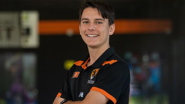 Territorian Tom Menzies has been named the NT’s under-19s captain. Picture: Pema Tamang Pakhrin