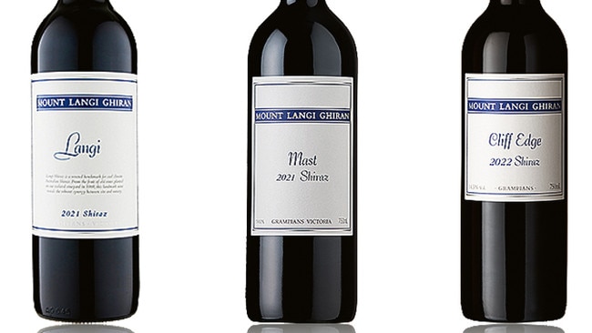 Mt Langi Ghiran shiraz selection