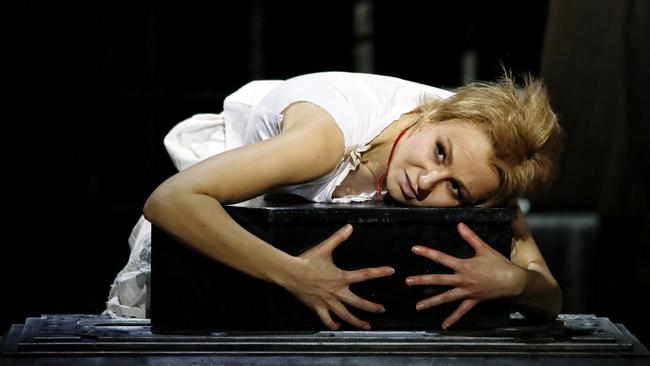 Irina Lungu as Marguerite in Opera Australia's production of Faust at the Sydney Opera House. Picture: Prudence Upton