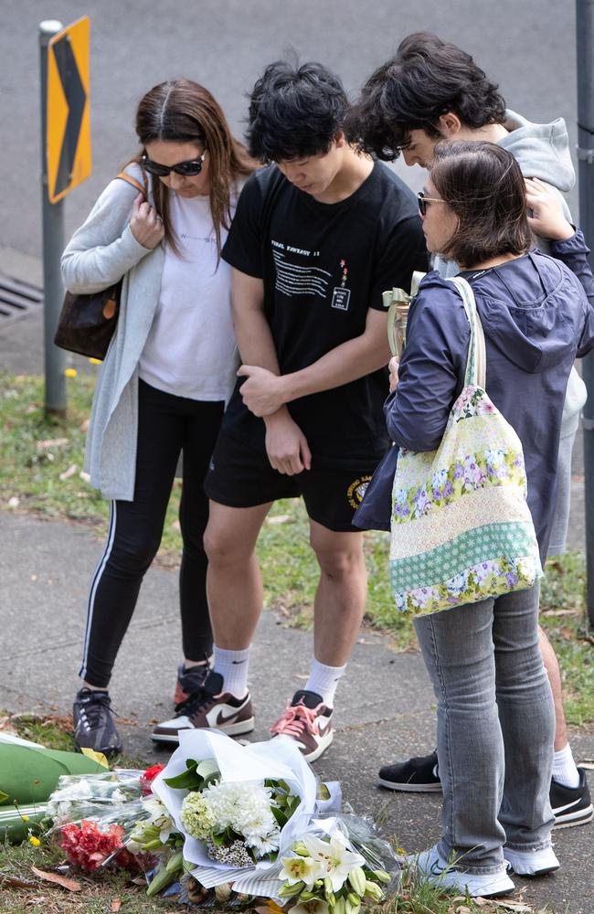 Distraught members of the community reflect after the tragedy.