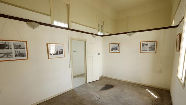 A bedroom inside the former Green house. Picture: Liam Kidston