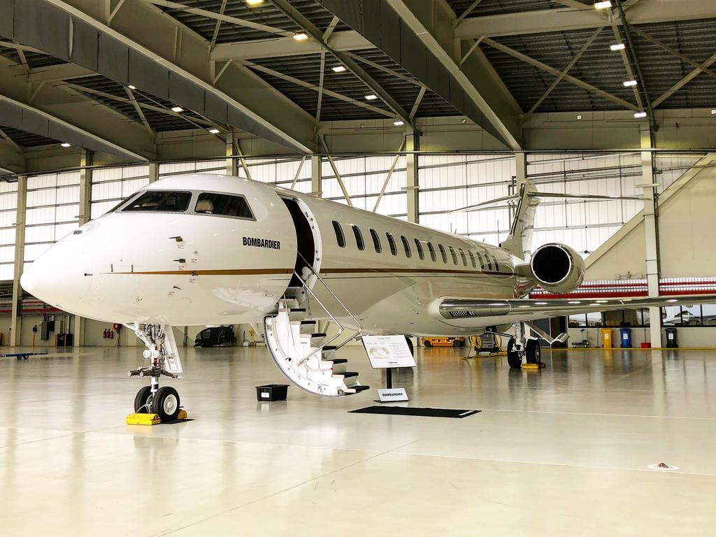 See Inside the  Million Private Jet With a Full Bedroom; Bombardier Global 7500