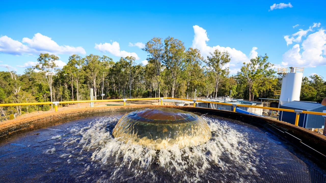 The Teddington Water Treatment Plant. Level two water restrictions will be introduced to the Fraser Coast this March.