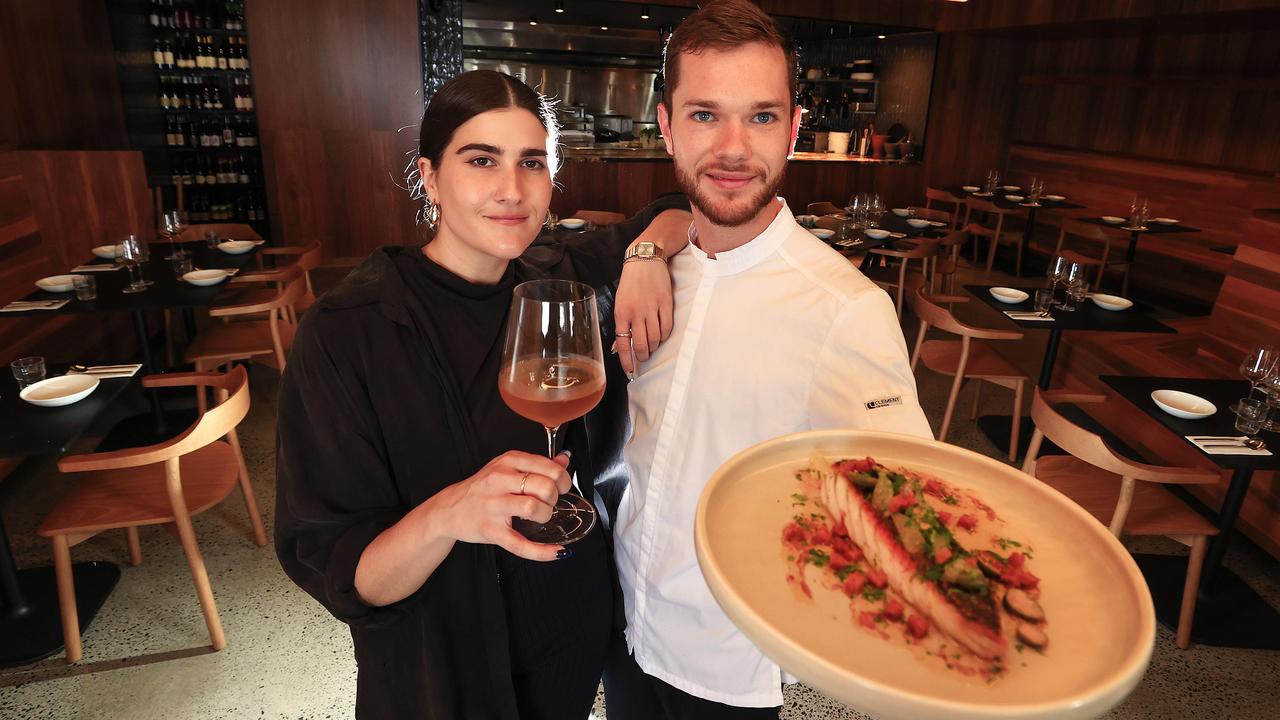 Restaurant manager Katija Brticevic, and head chef Aubrey Courtel at Nice Thai by Kid Curry, which will close to make way for new French bistro Mini. Picture: Adam Head