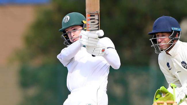 Adam Davies in action for Craigieburn. Picture: Andy Brownbill