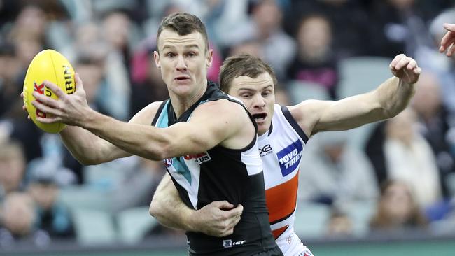 Robbie Gray is among a quartet of players who will fight it out for Port’s best and fairest. Picture: Sarah Reed