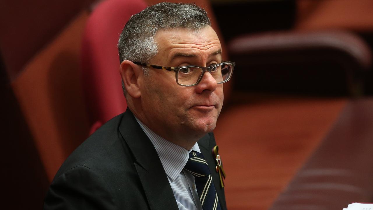 Senator Murray Watt felt the brunt of the opposition’s attacks. Picture: Kym Smith