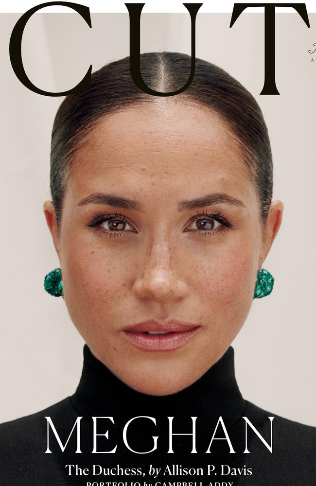 Meghan Markle recently appeared on the cover of The Cut. Picture: Campbell Addy