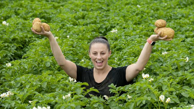 Thorpdale Spud Festival organiser Carly Geisler Picture: Zoe Phillips