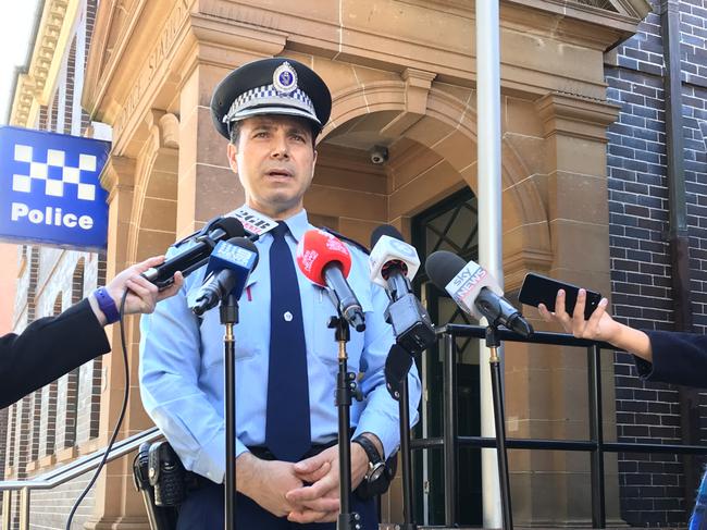 Northern Beaches Police crime manager Michael Boutouridis said officers were keen to hear from anyone who knew the identity of the attackers. Picture: News Corp