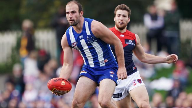 Ben Cunnington is the likely Syd Barker medallist after a career best campaign in the middle for North Melbourne.