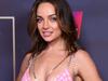 Abbie stuns in Pink mini-dress on red carpet