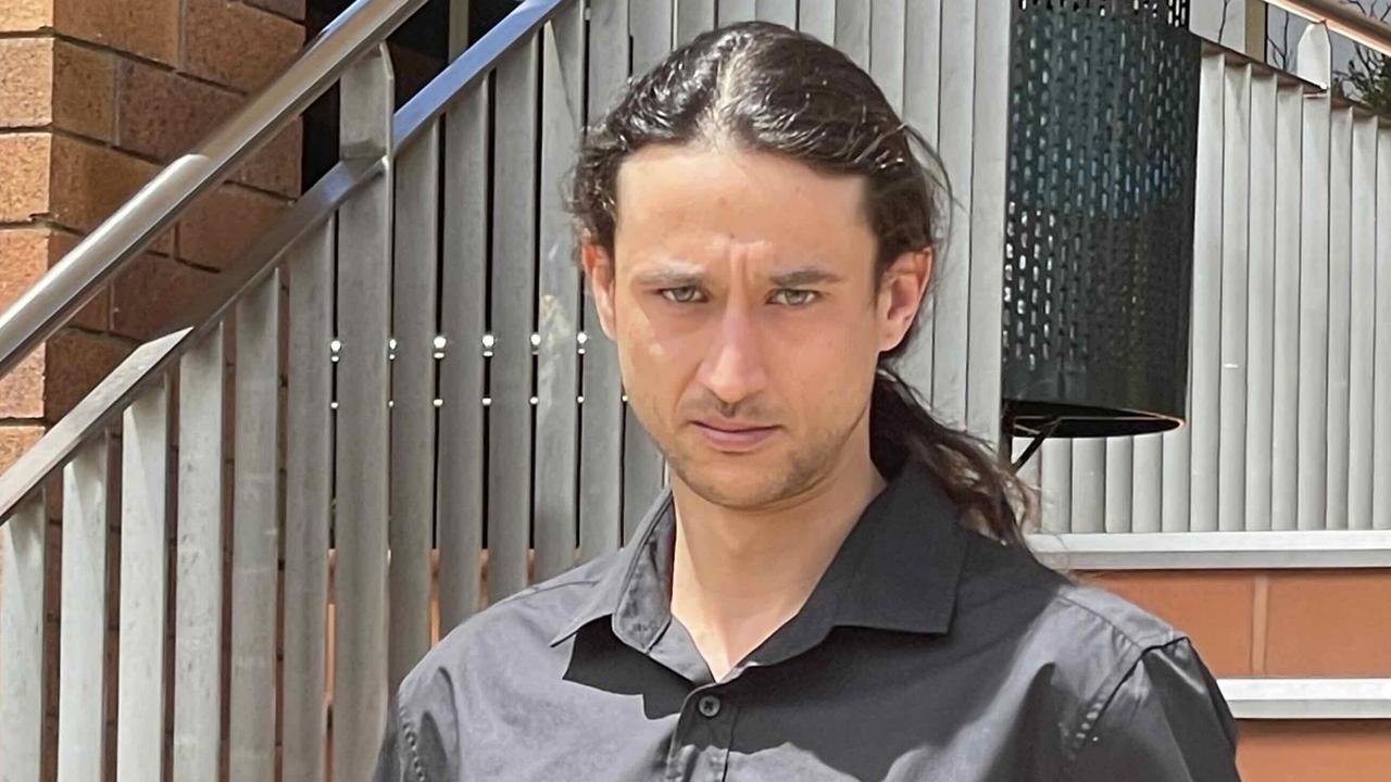 Tarquin Gillard-Blunt leaves Hervey Bay District Court on October 9, 2023.