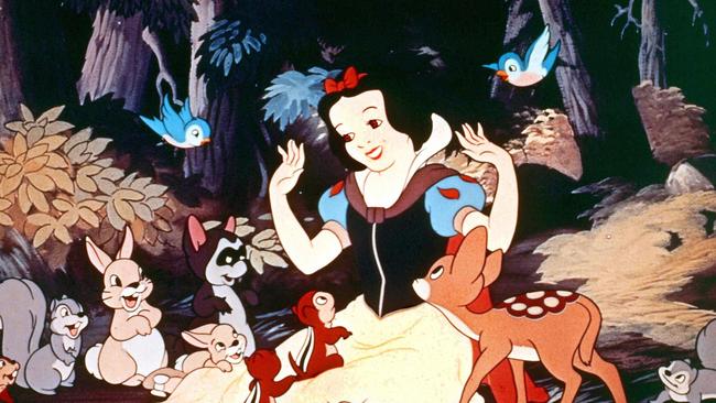 A scene from 1937 Disney film animation Snow White and the Seven Dwarfs. Picture: supplied