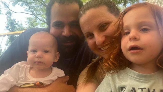 Yarden and Shiri Bibas with their sons, Kfir and Ariel.