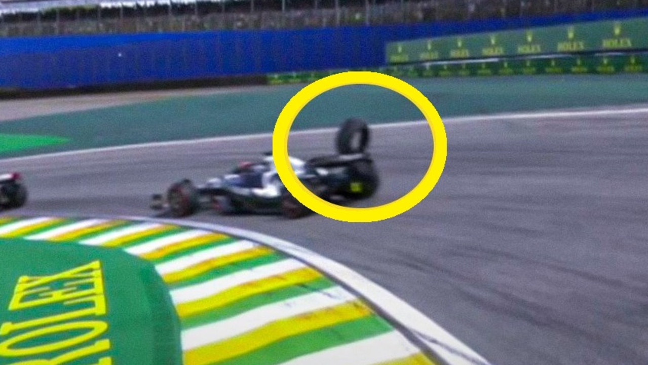 F1 Brazil Grand Prix: Daniel Ricciardo misery after Charles Leclerc crash drama