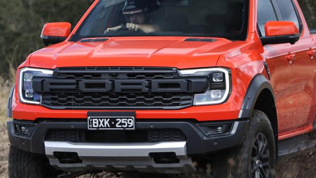 Photos of the 2022 Ford Ranger Raptor