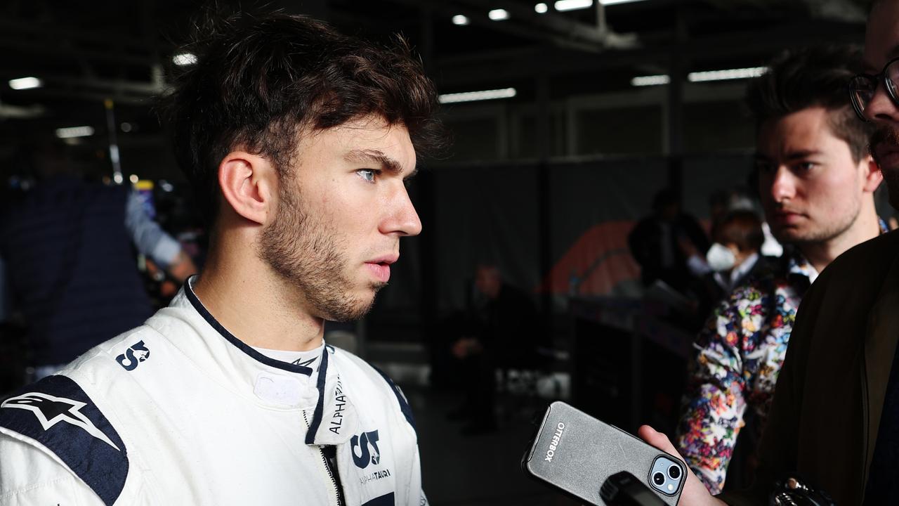 Pierre Gasly Gasly told reporters post-race he briefly feared for his life when he saw the tractor.