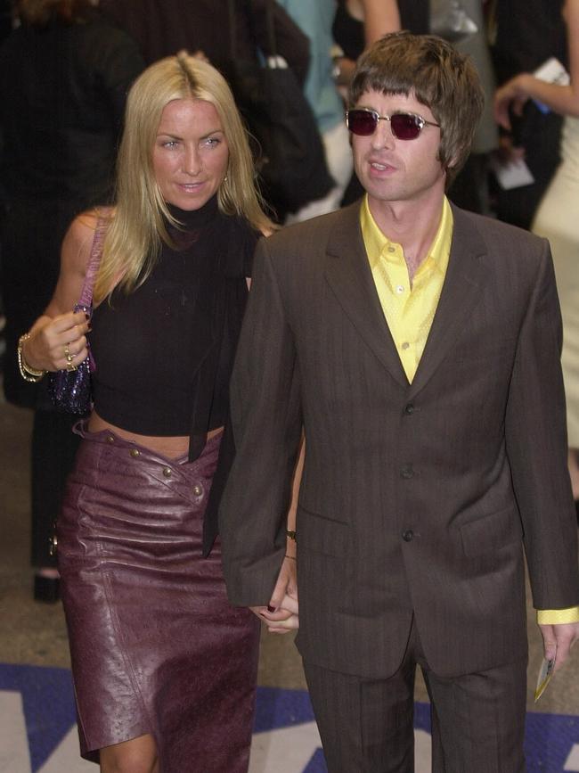 Noel’s union with music publicist Meg Mathews ended with a $7.7m settlement for Mathews. Picture: AP