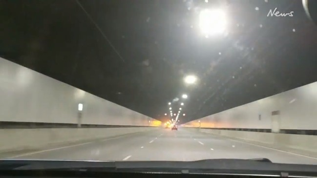 First drive through WestConnex Tunnel