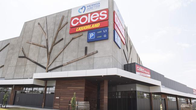 Mernda Junction shopping centre opened in 2019. Picture: Ellen Smith