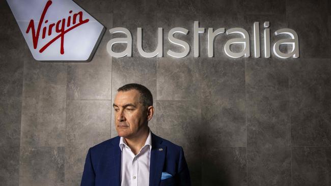 Virgin Australia CEO Paul Scurrah. Photo: Glenn Hunt / The Australian