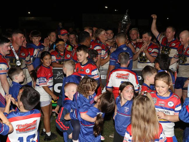 Emu Plains after winning the Don Feltis Cup. Picture Warren Gannon Photography