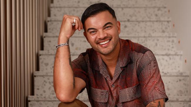 Pop star Guy Sebastian, who was involved in a long-running feud with his neighbour. Picture: Justin Lloyd