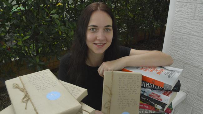 Mystery Date With A Book founder Cody Robinson raises money to donate supplies to local schools. Tuesday, January 18, 2022. PICTURE: Morgan Burley