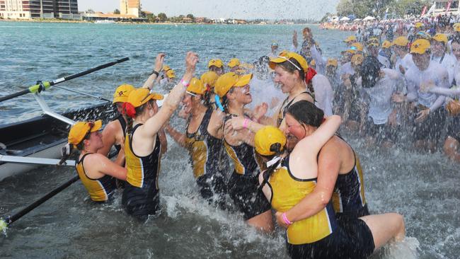 Head of the River Winner in Schoolgirl First VIII Scotch College in 2021. Picture: Michael Marschall