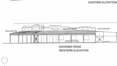 The two restaurants will be joined by an open roofed courtyard.