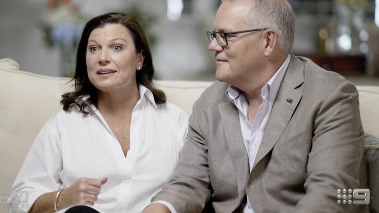 Prime Minister Scott Morrison and wife Jenny