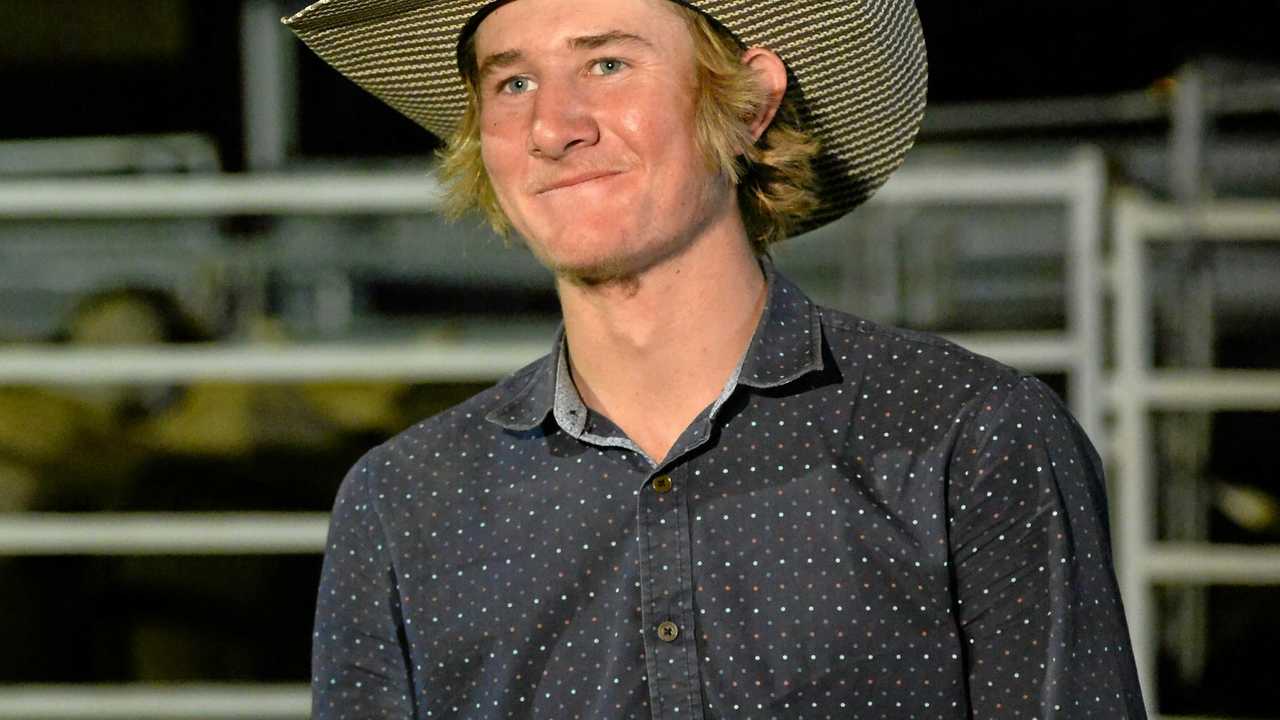 Cowboy Kleier stars in open bull ride at the Mount Townsville